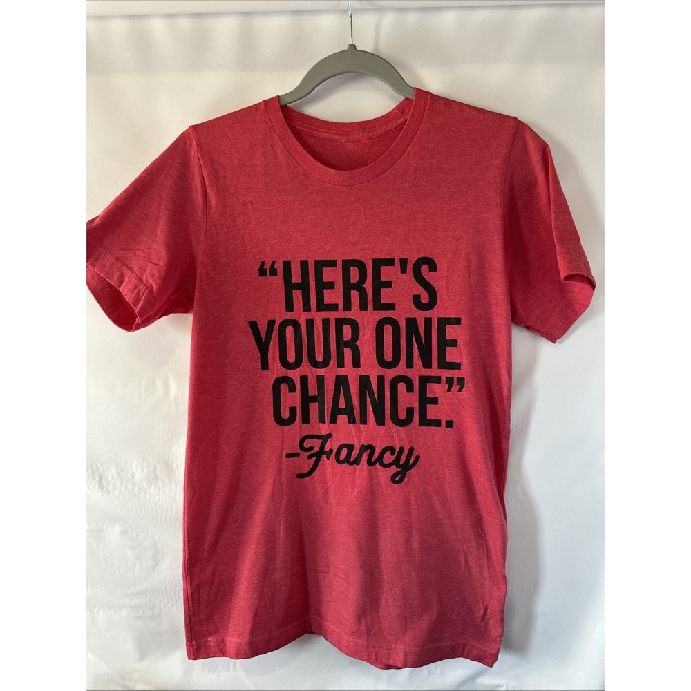 Reba Fancy Tshirt Red, Small New